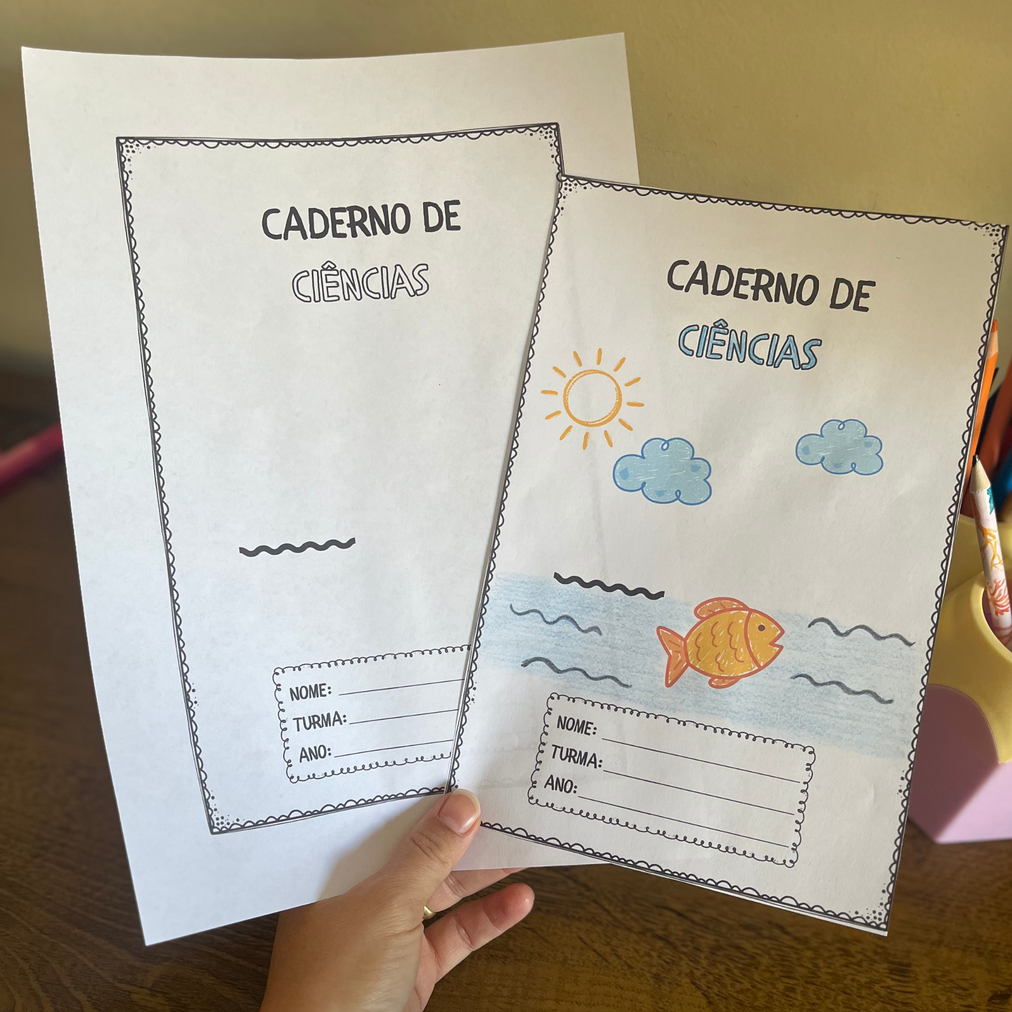 Capas para caderno - Imagem 5