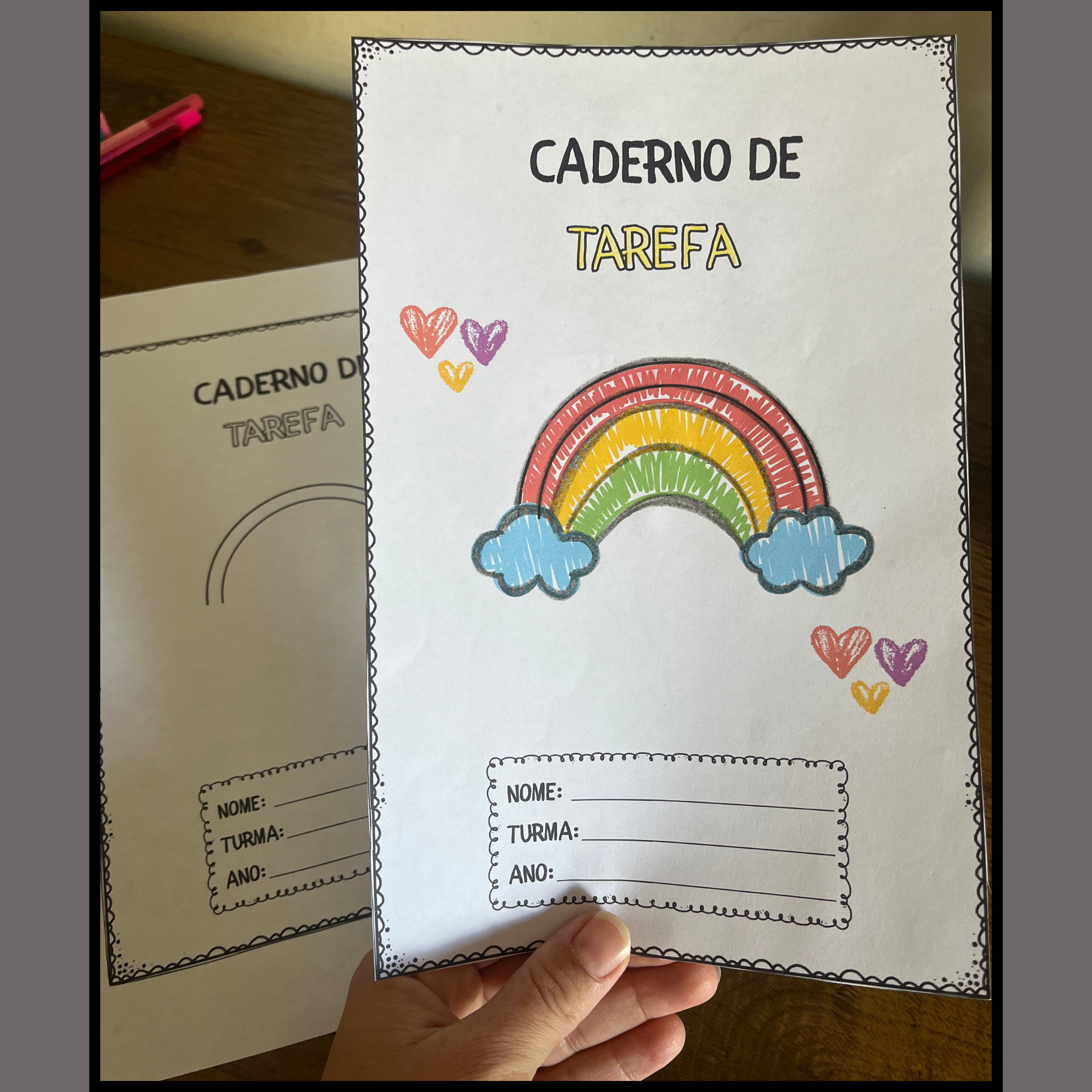 Capas para caderno - Imagem 4
