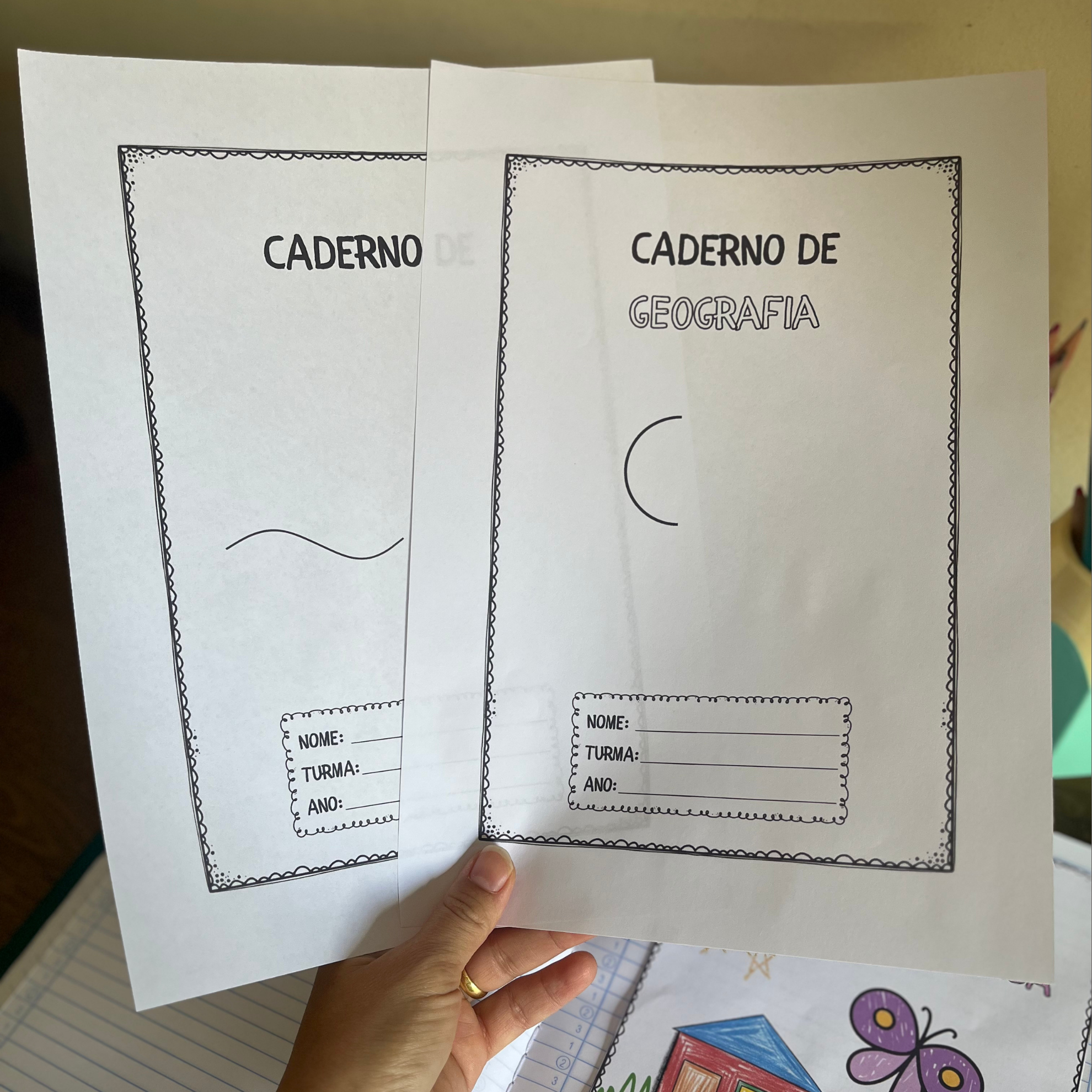 Capas para caderno - Imagem 2