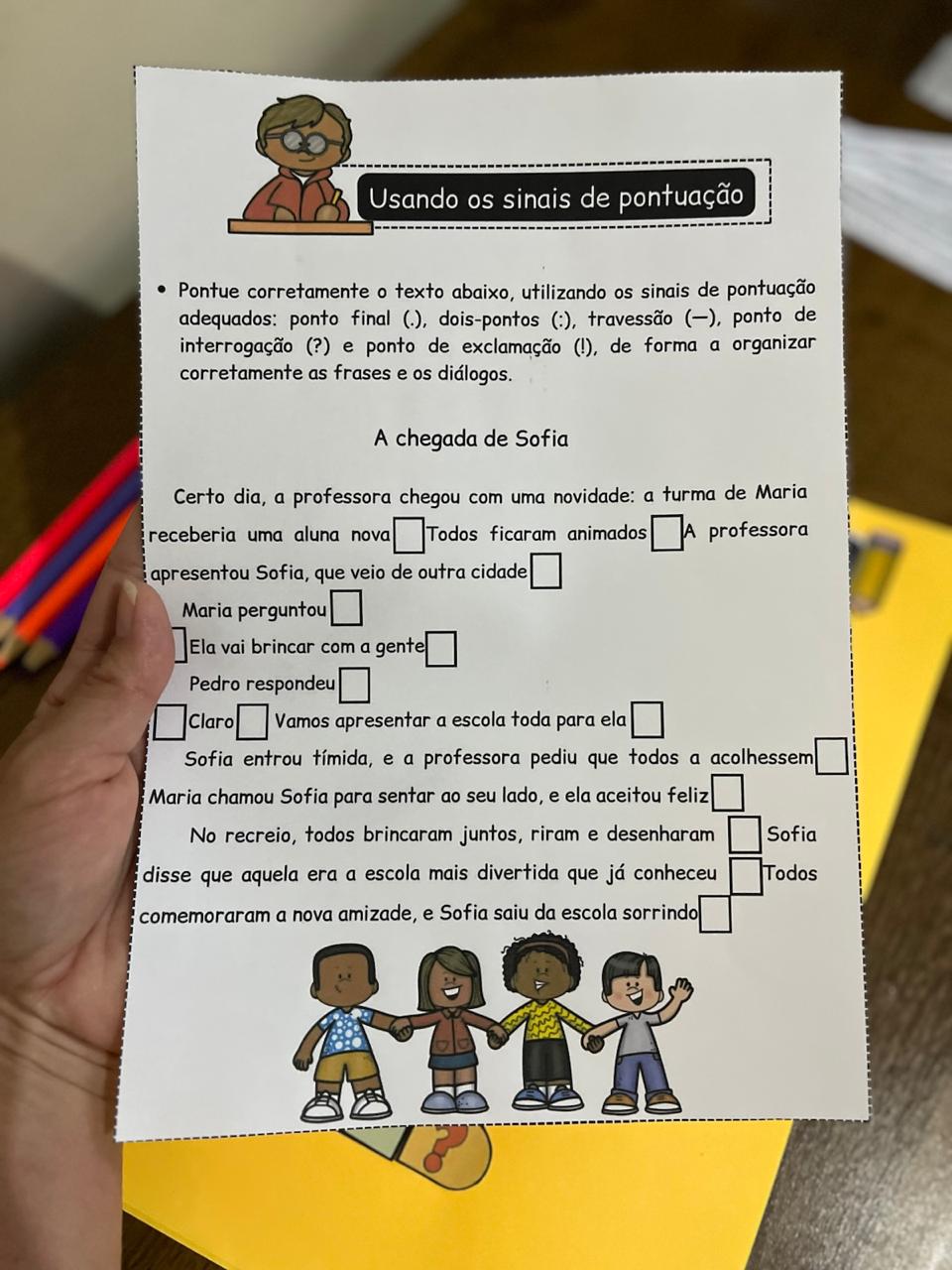 Sinais de Pontuação - Imagem 7